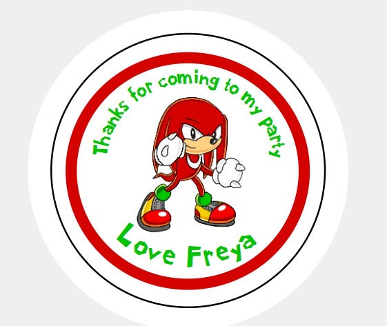 Personalised Christmas Xmas present stickers knuckles