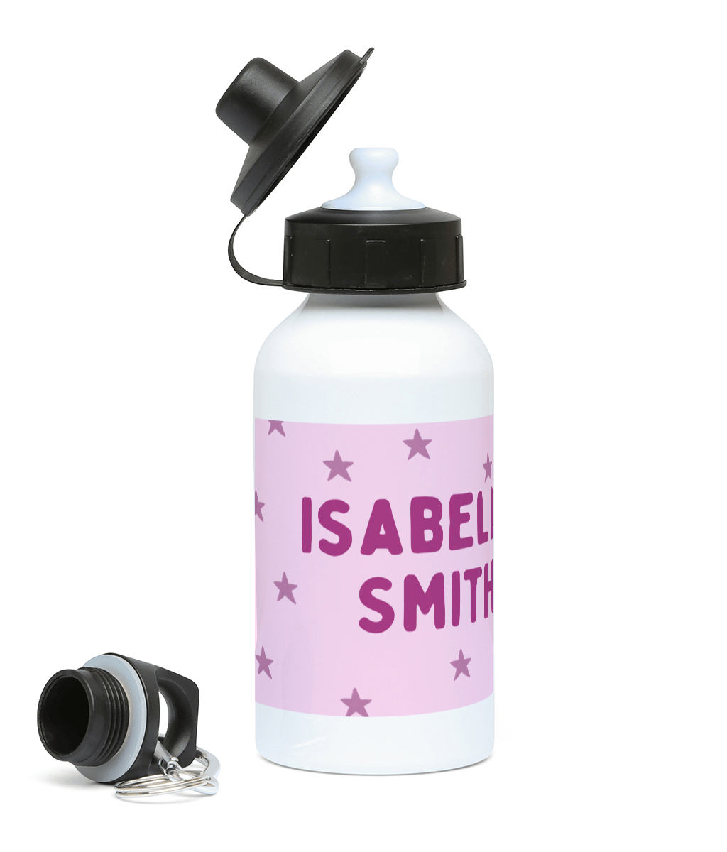 Personalised 400ml Aluminium drinks bottle Masha and the Bear