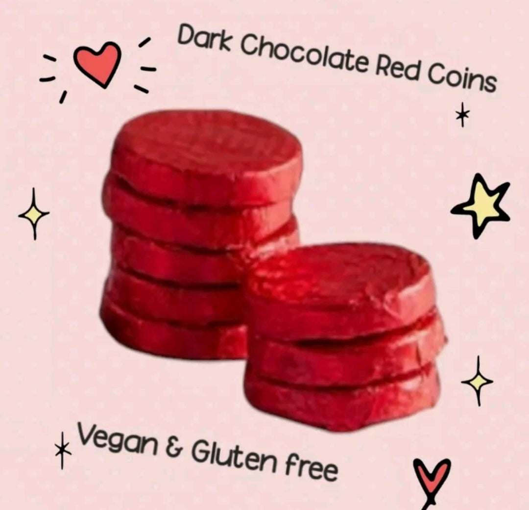 Personalised chocolate coins birthday party favours womens adults teenager 13 16 18 21 30 40 50 60 70 80