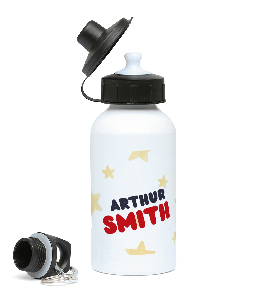 Personalised 400ml Aluminium drinks bottle spidey and his amazing friends