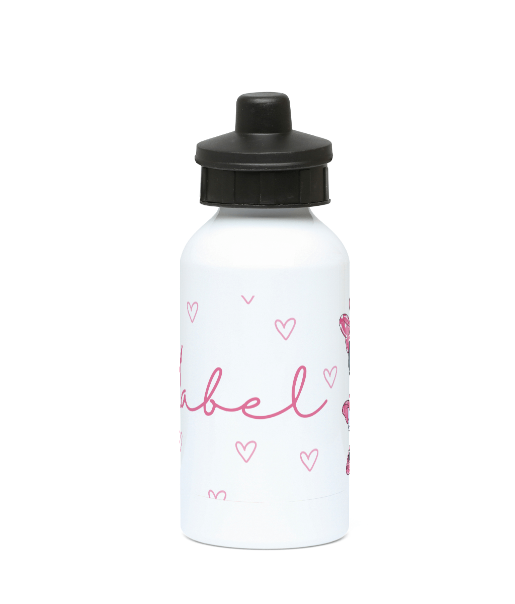 Personalised 400ml Aluminium drinks bottle Minnie Mouse