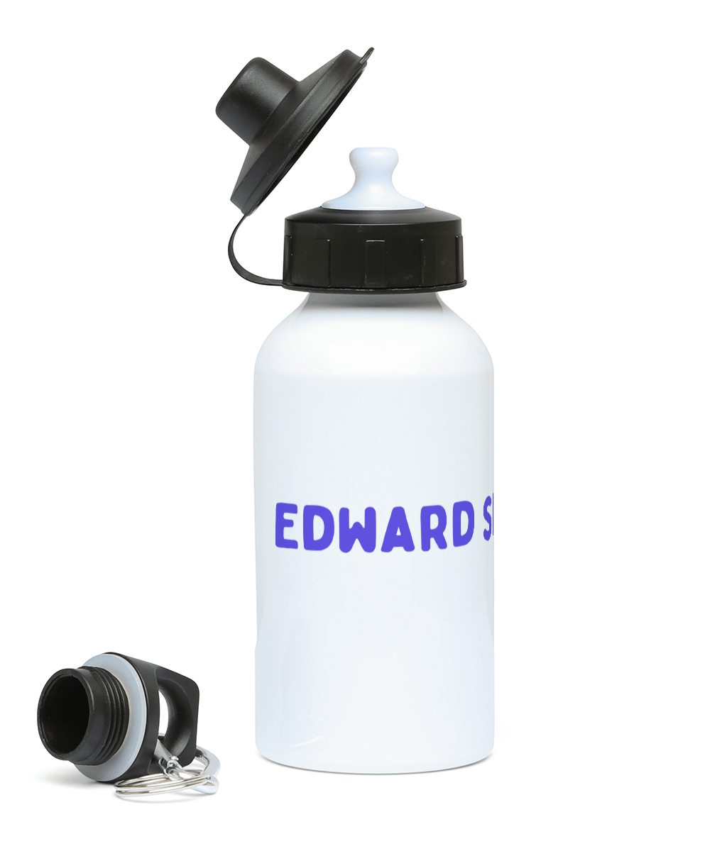 Personalised 400ml Aluminium drinks bottle football footballer
