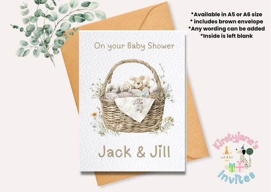 Birthday greetings Card Baby 1st Christening Baby Shower Baptism Pregnancy