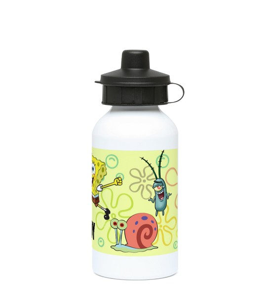 Spongebob squarepants personalised 400ml Aluminium drinks bottle