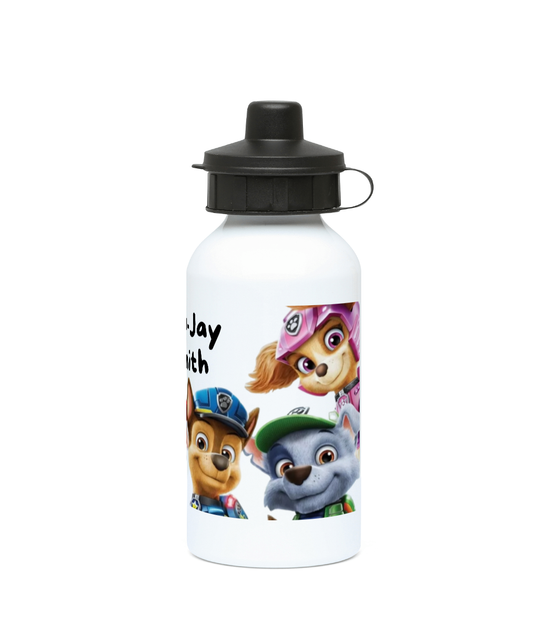 Personalised 400ml Aluminium drinks bottle Paw Patrol