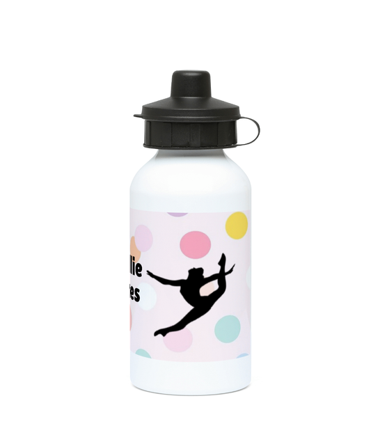 Personalised 400ml Aluminium drinks bottle Gymnastics